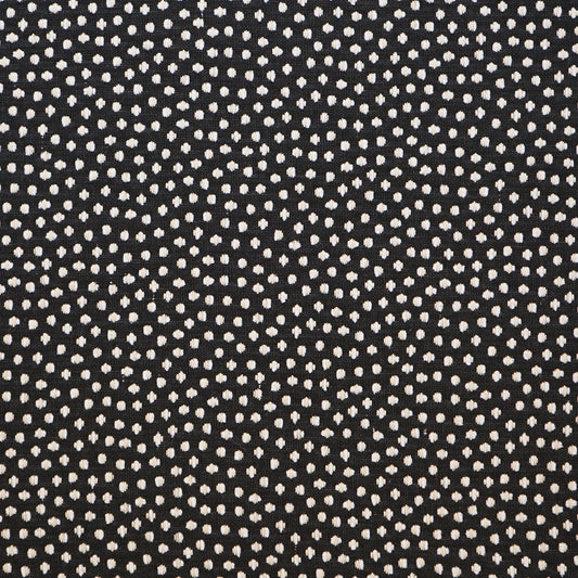 JF Fabrics Crypton Home PIRKO 99 Fabric Traditional,Transitional,Contemporary,Mini,Dot Black  Jacquard - 5728099 J6821