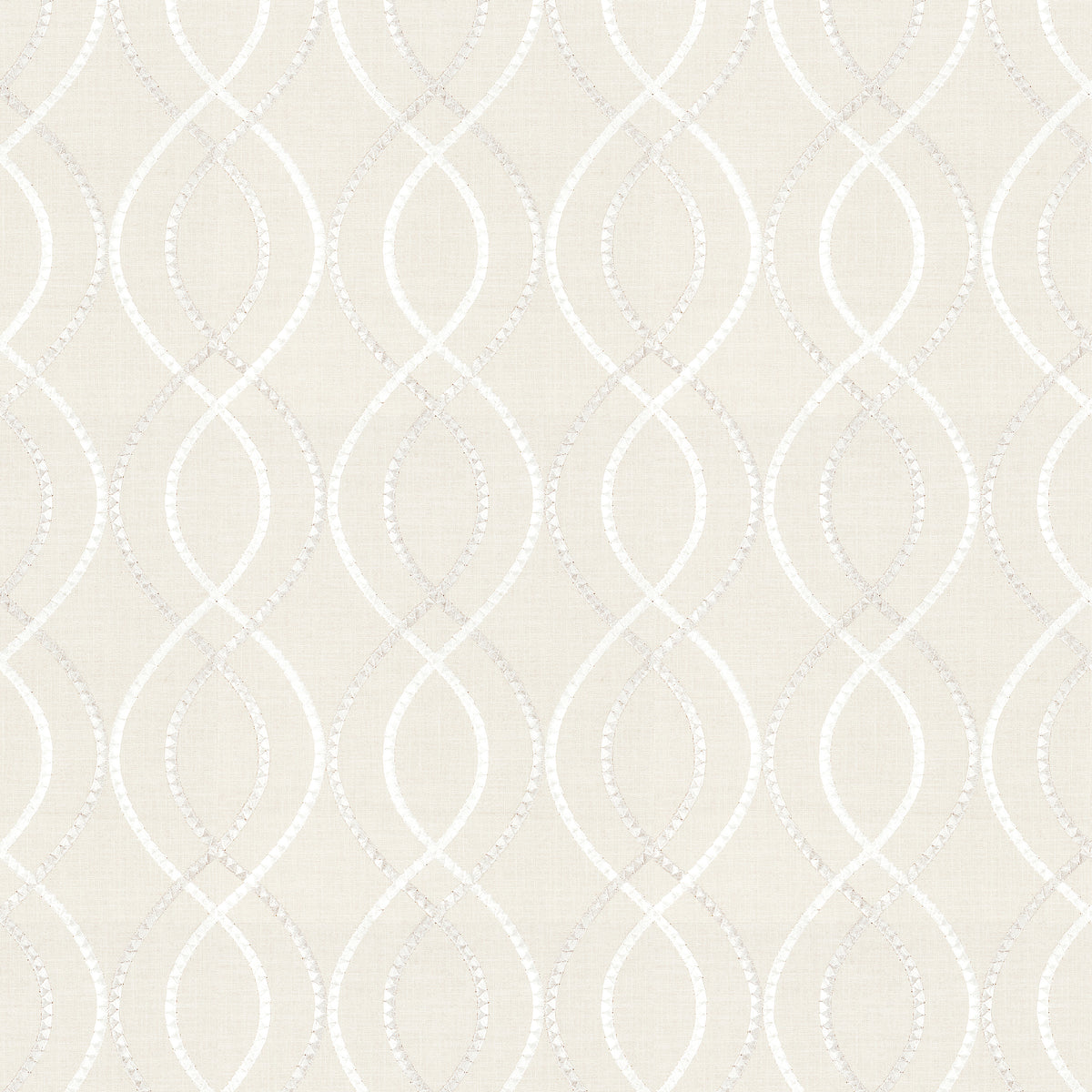STOUT TEXTILES  MULTIPURPOSE,EMBROIDERIES TRADITIONAL, OGEE ASH,SMOKE   - PLAC-2