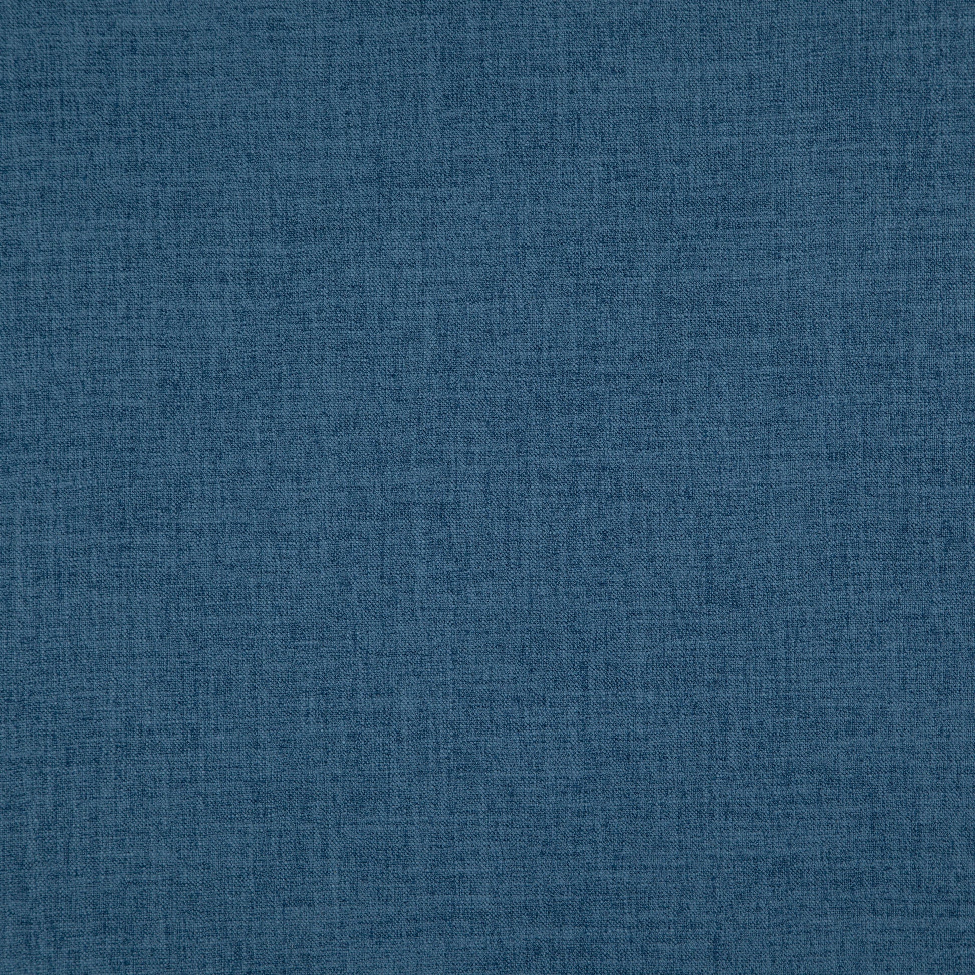 Blue woven fabric texture with linen-like weave and subtle shading.