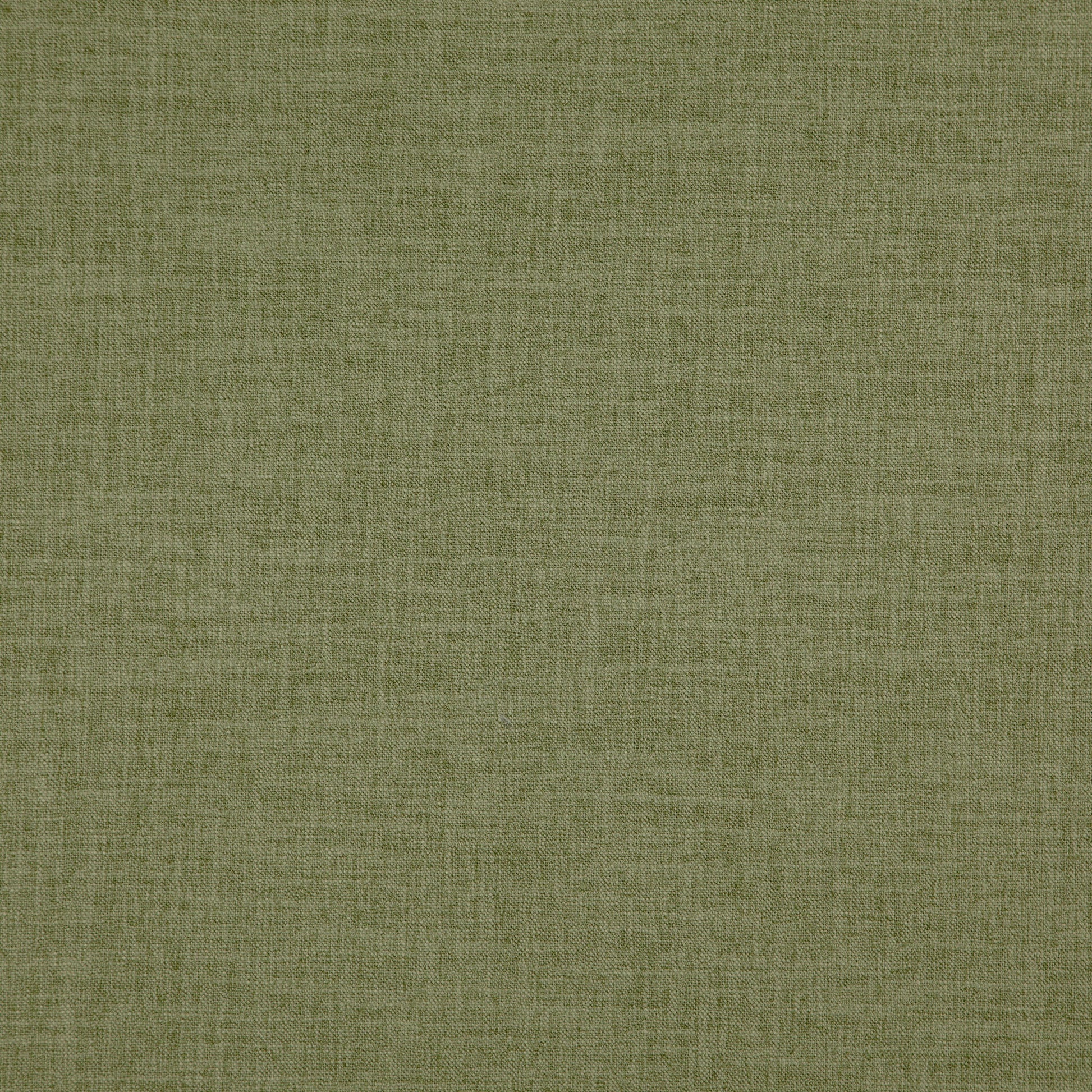 Olive-green linen-like fabric texture with visible weave, ideal for upholstery or crafts.