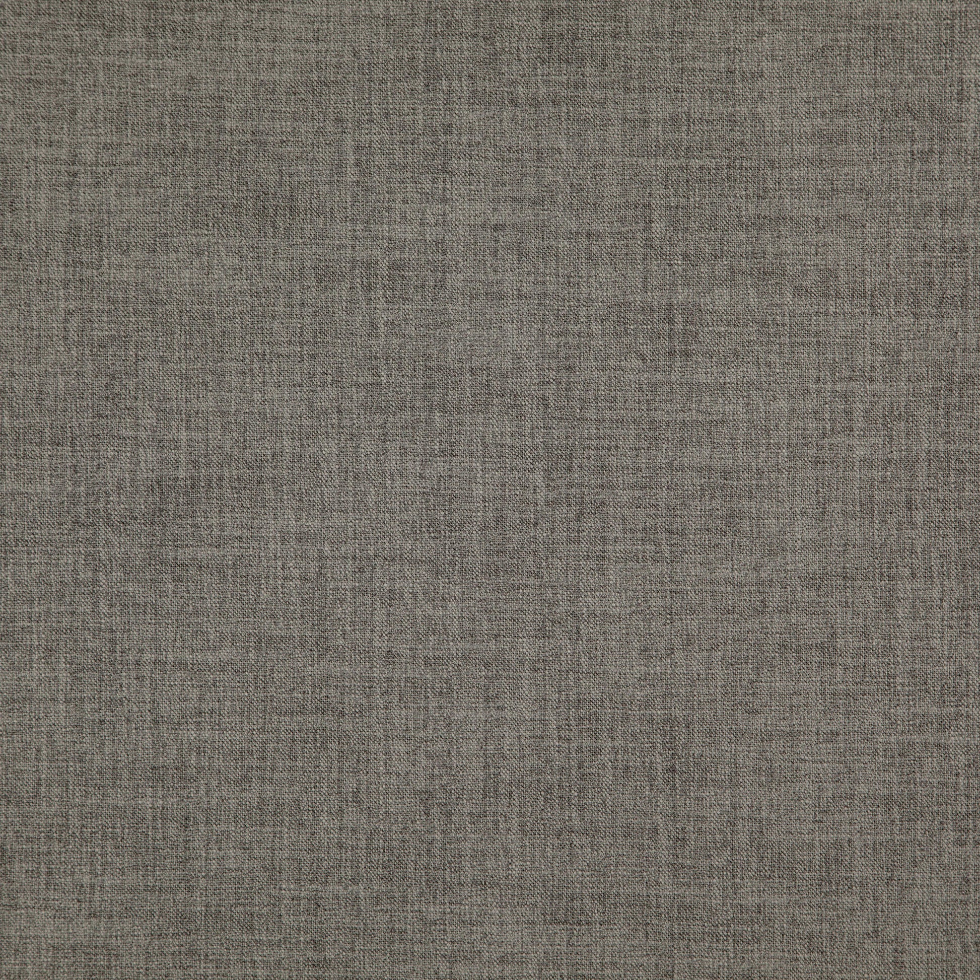 Grey & Silver linen fabric swatch with a subtle woven texture and matte finish.
