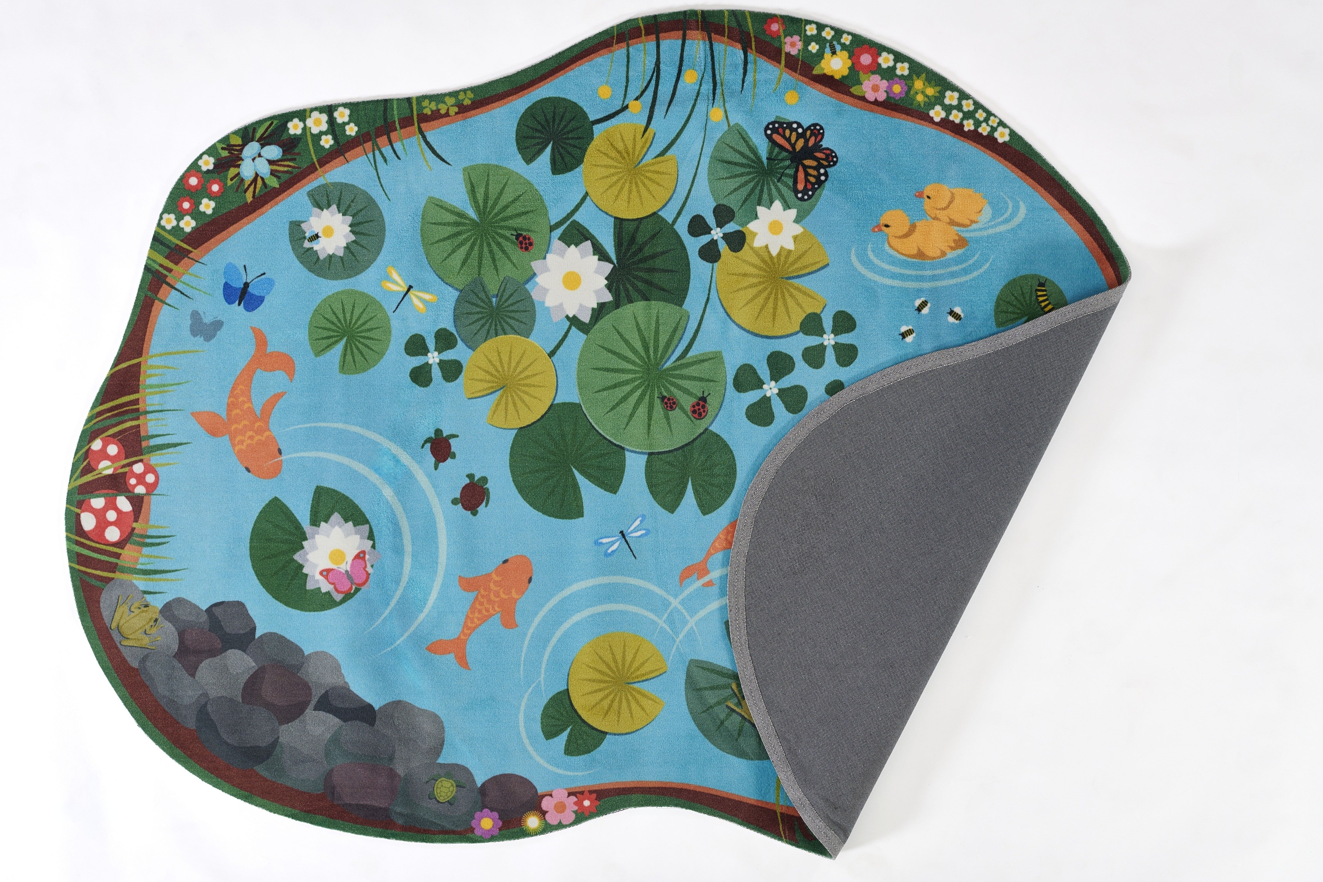 Momeni Rugs Playground 6'X8' - PLAYGPLY-1BLU6082 – Primoends Home Decor ...
