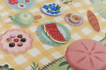 Momeni Rugs   Playground 4' Round    - PLAYGPLY-2GRN400R