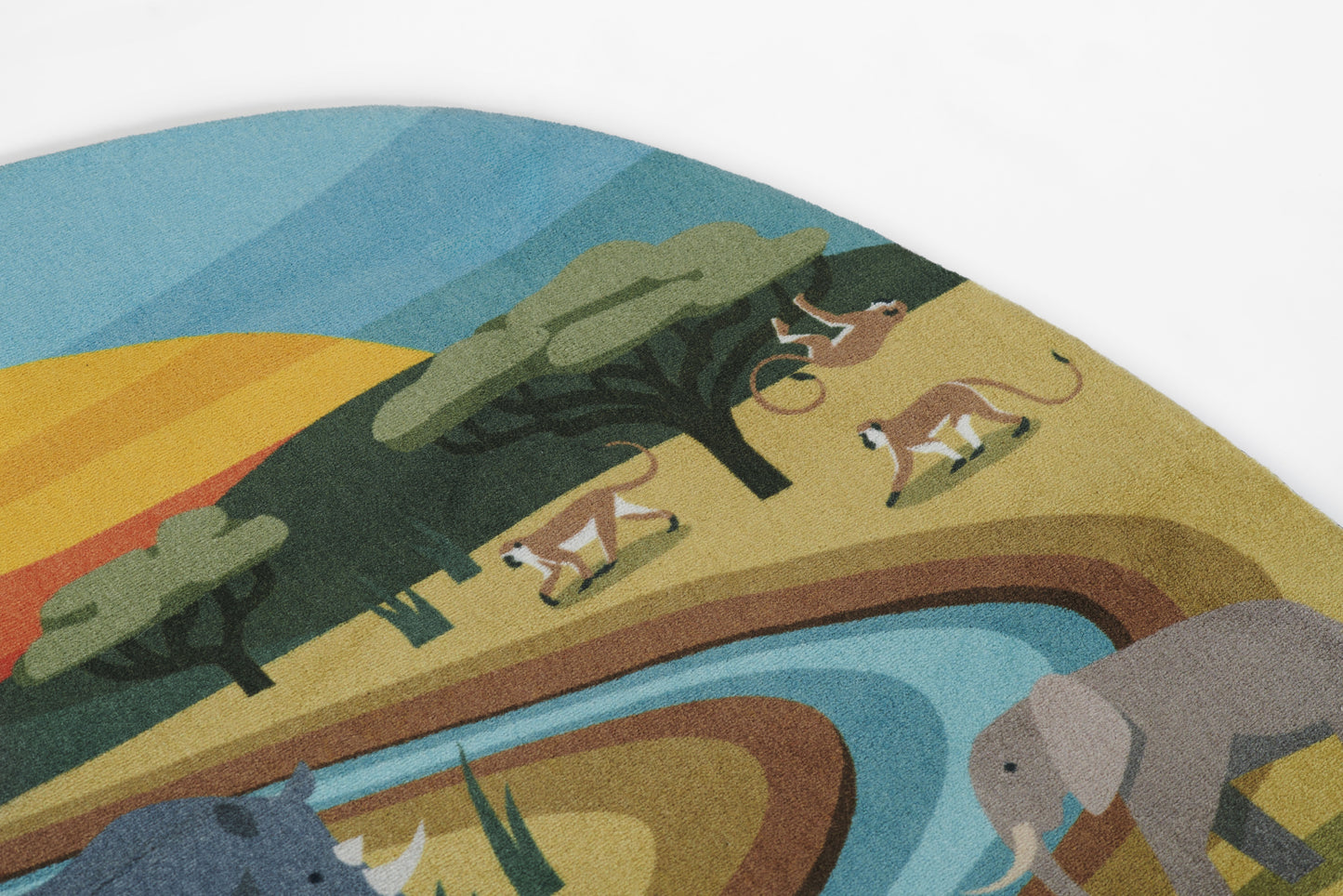 Momeni Rugs   Playground 6'X7'    - PLAYGPLY-5MTI6068