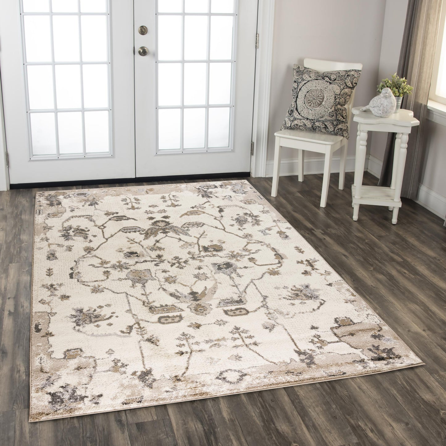 RIZZY HOME RUGS Palace   Traditional 5' x 7"    - PLCPLC85800046287