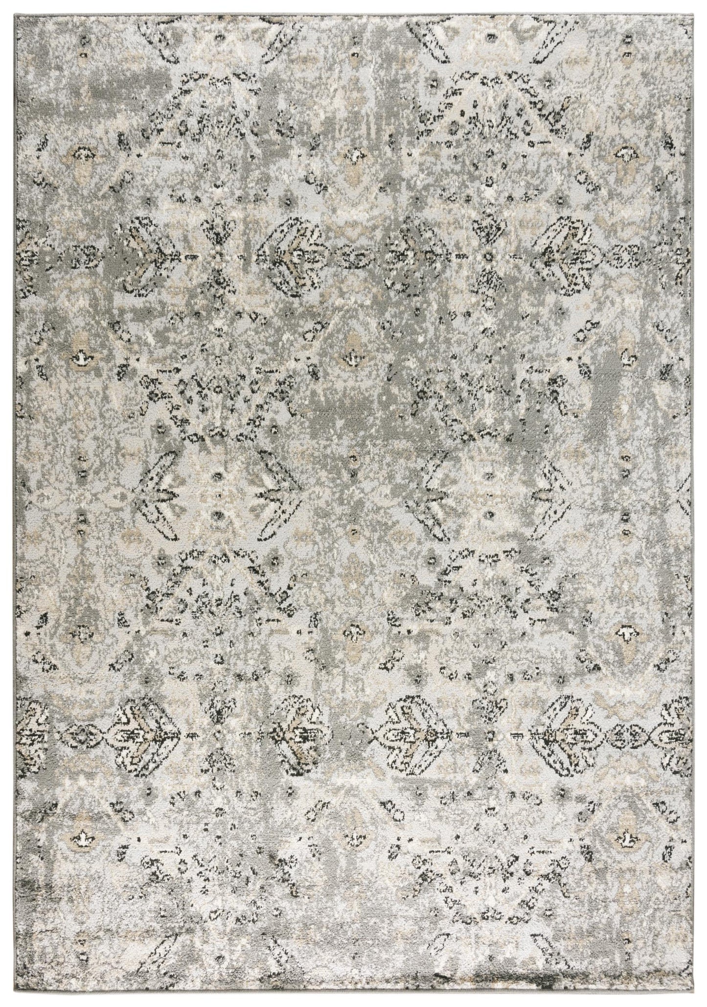 Rectangular rug, transitional style, 2' x 8'.
