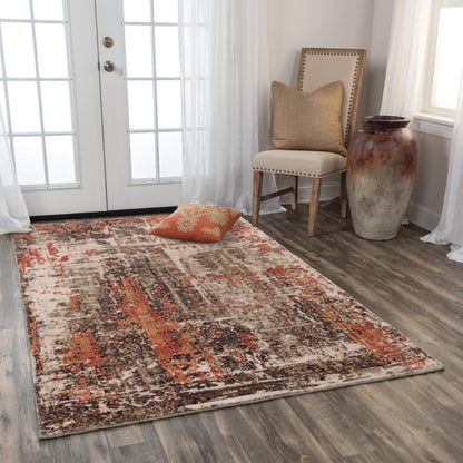 Area rug, 10' x 13'.