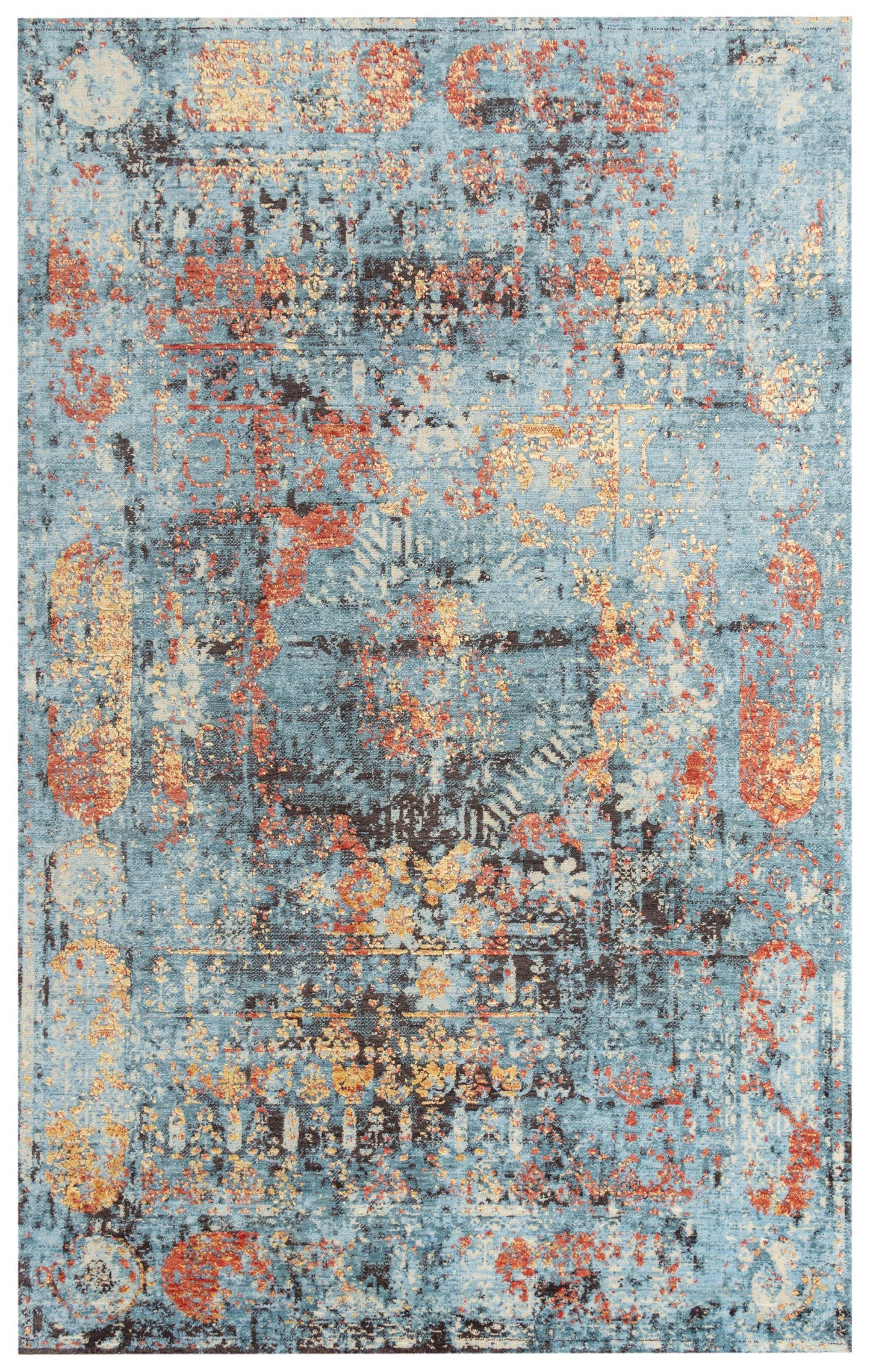 Contemporary rug, 5' x 8'.
