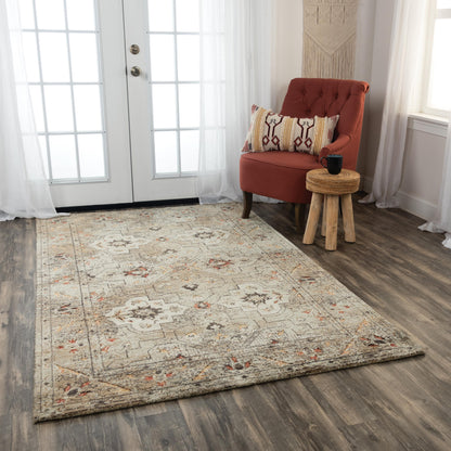 5' x 8' transitional rug