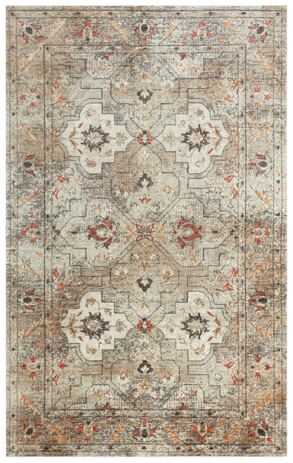 Transitional rug, 2' x 3'.