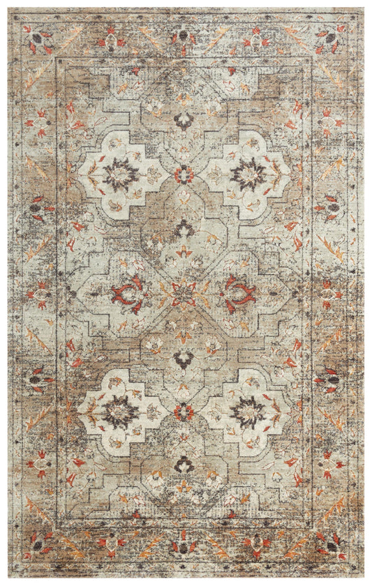 Transitional rug, 2' x 3'.