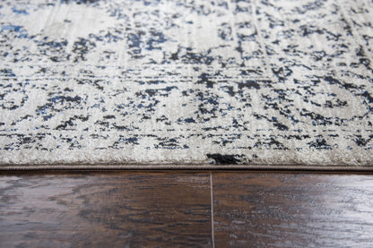 Transitional rug, 7' x 10'.
