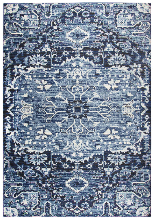 Traditional 2' x 8' runner rug.