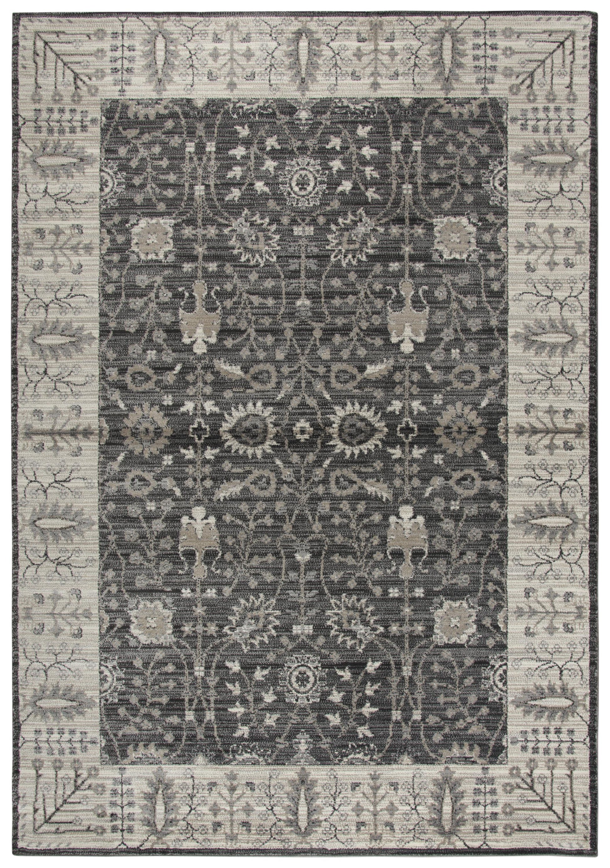 Traditional 5' x 8' rug.