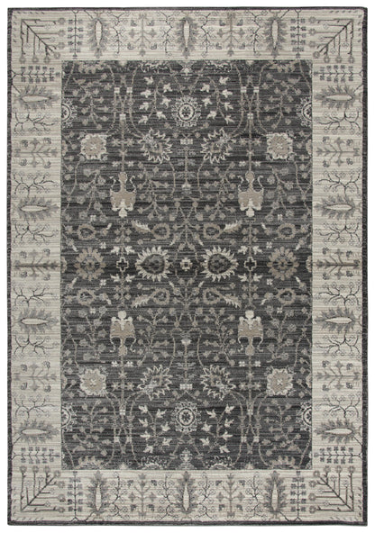 Traditional 5' x 8' rug.