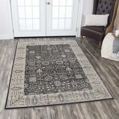 RIZZY HOME RUGS Panache   Traditional 7' x 10'    - PNCPN697533TA6796