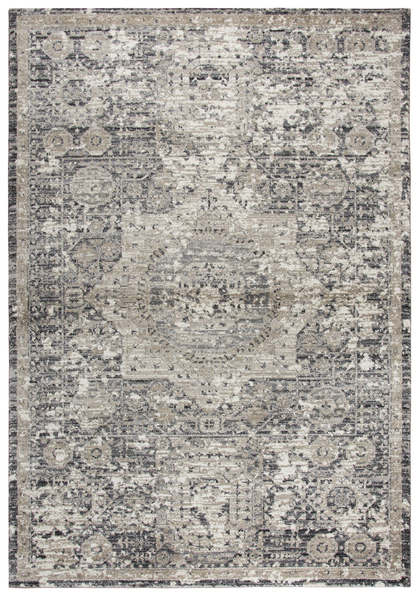 Transitional rug, 3' x 5'.
