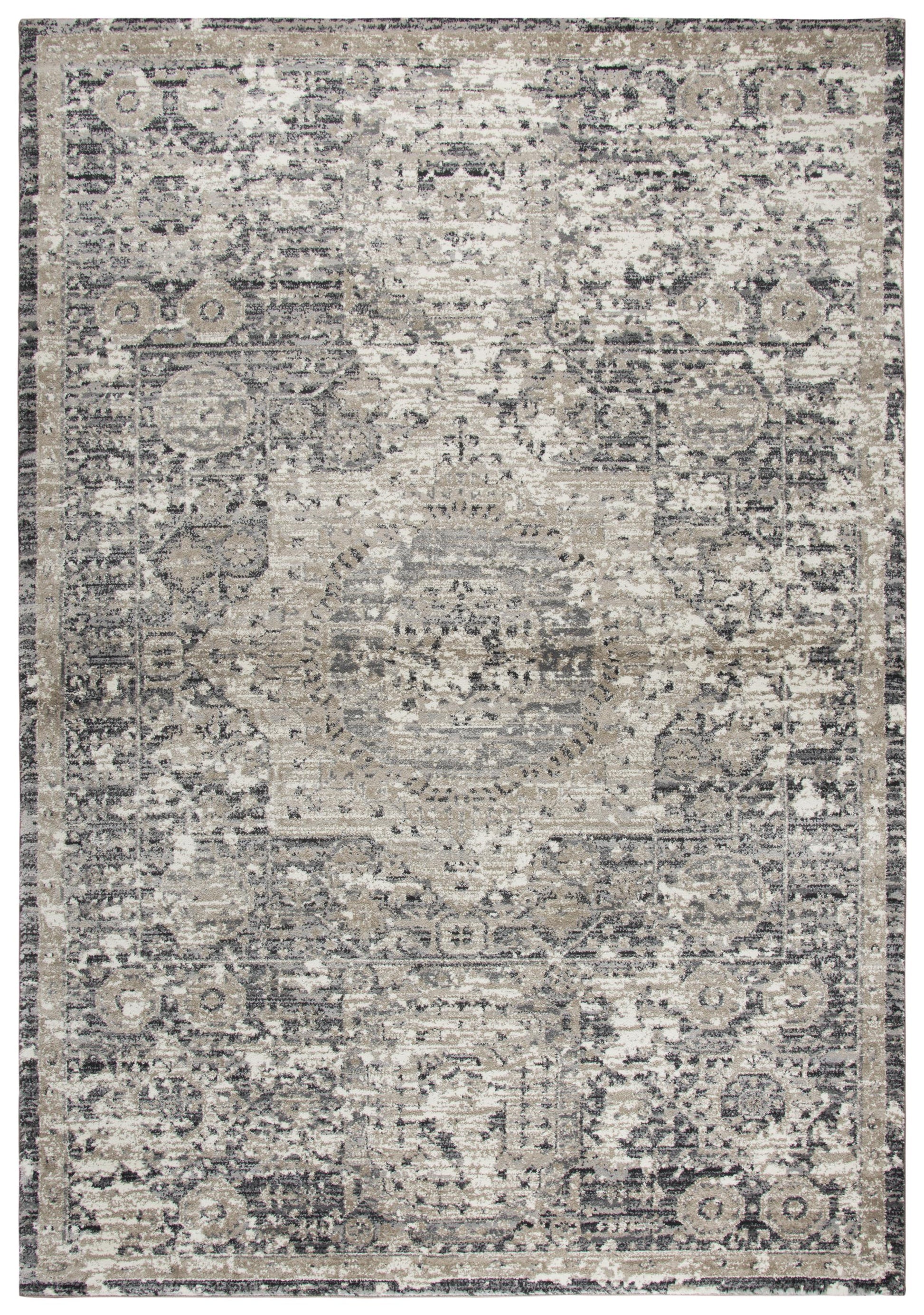 Transitional rug, 3' x 5'.