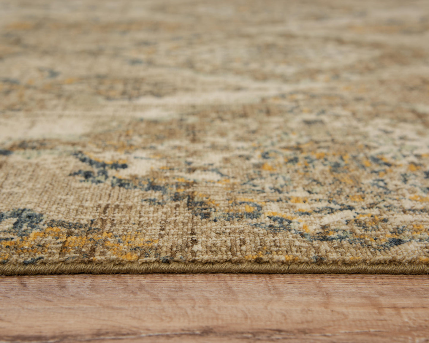 Platinum transitional area rug, 10' x 13'.