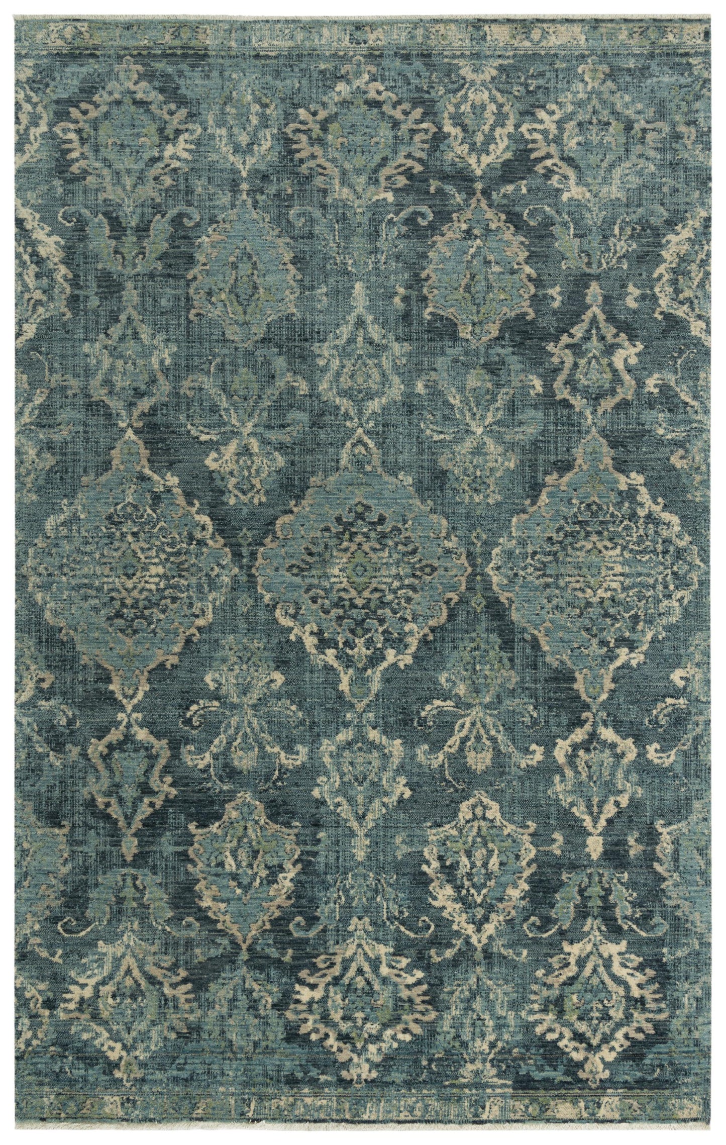 Platinum transitional rug, 2' x 3'.