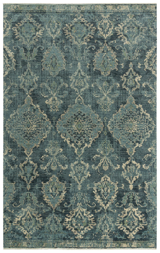 Platinum transitional rug, 2' x 3'.