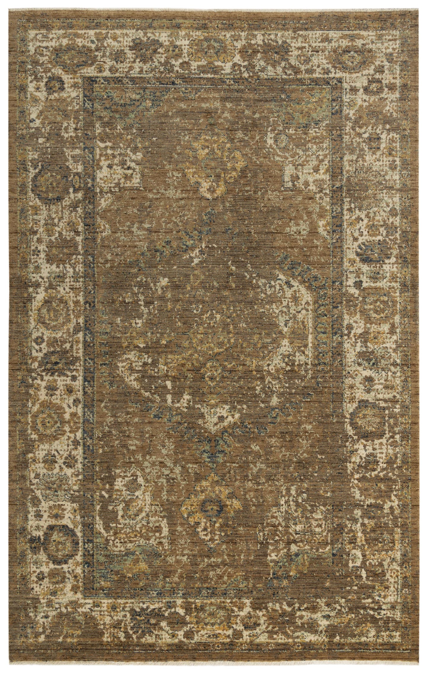 Platinum transitional rug, 5' x 8'.