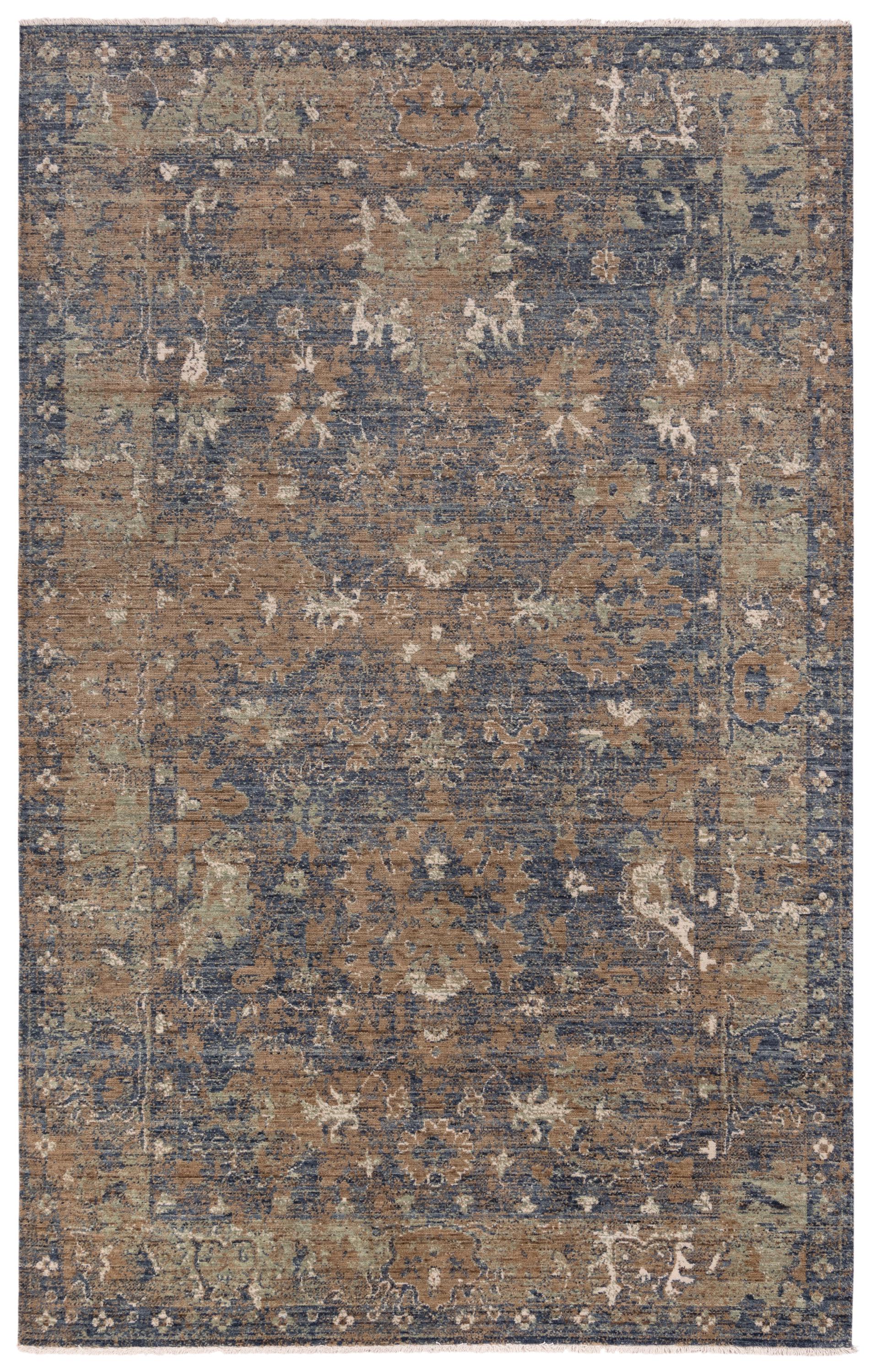 Platinum transitional rug, 9' x 12'.