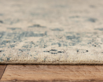 Platinum transitional rug, 2' x 3'.