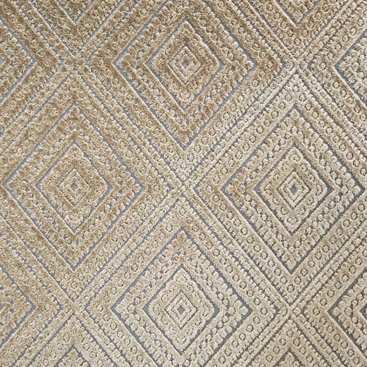 JF Fabrics POINTE 33 Fabric Traditional,Transitional,Contemporary,Diamond Brown  Texture,Velvet - 6474133 J8001