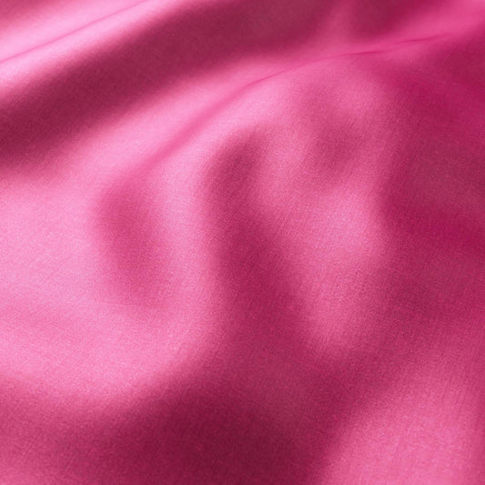 JF Fabrics POLISHED 45 Fabric Plain Pink, Magenta  Wide Width, Sateen - 8936145 J9031