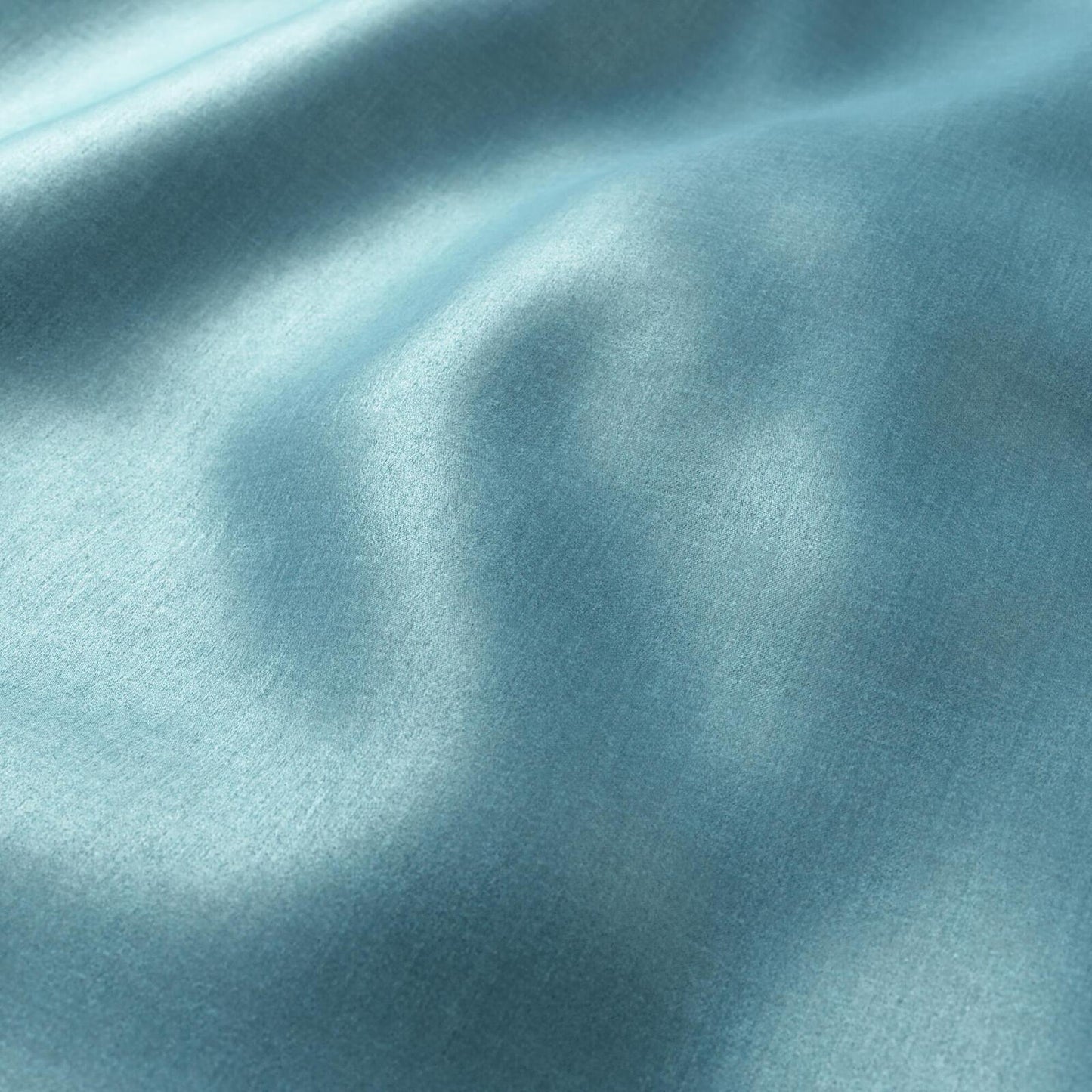 JF Fabrics POLISHED 66 Fabric Plain Teal  Wide Width, Sateen - 8936166 J9031