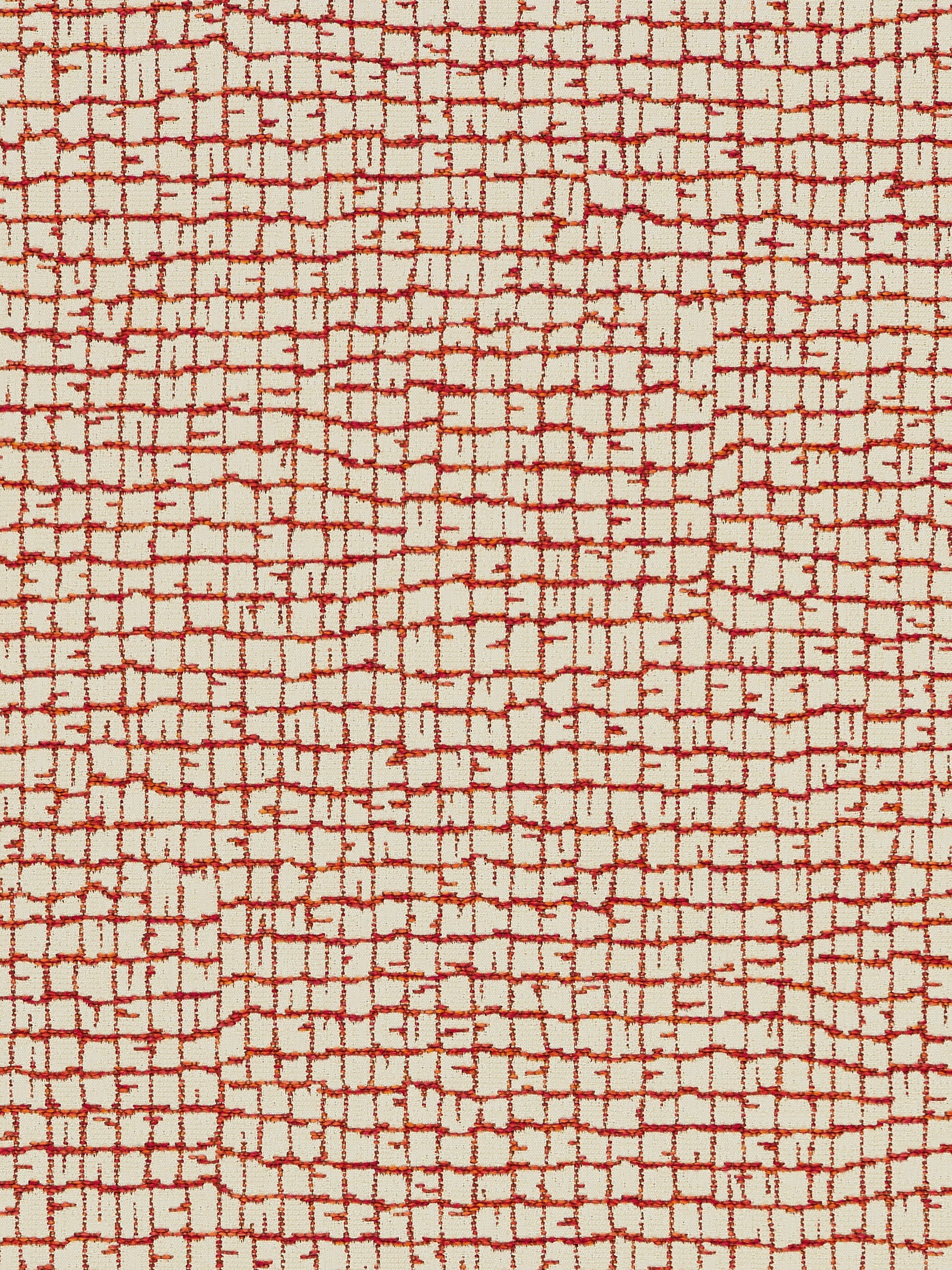 SCALAMANDRE  TROYA BEACH FABRIC CORAL   - PO 0001TROY