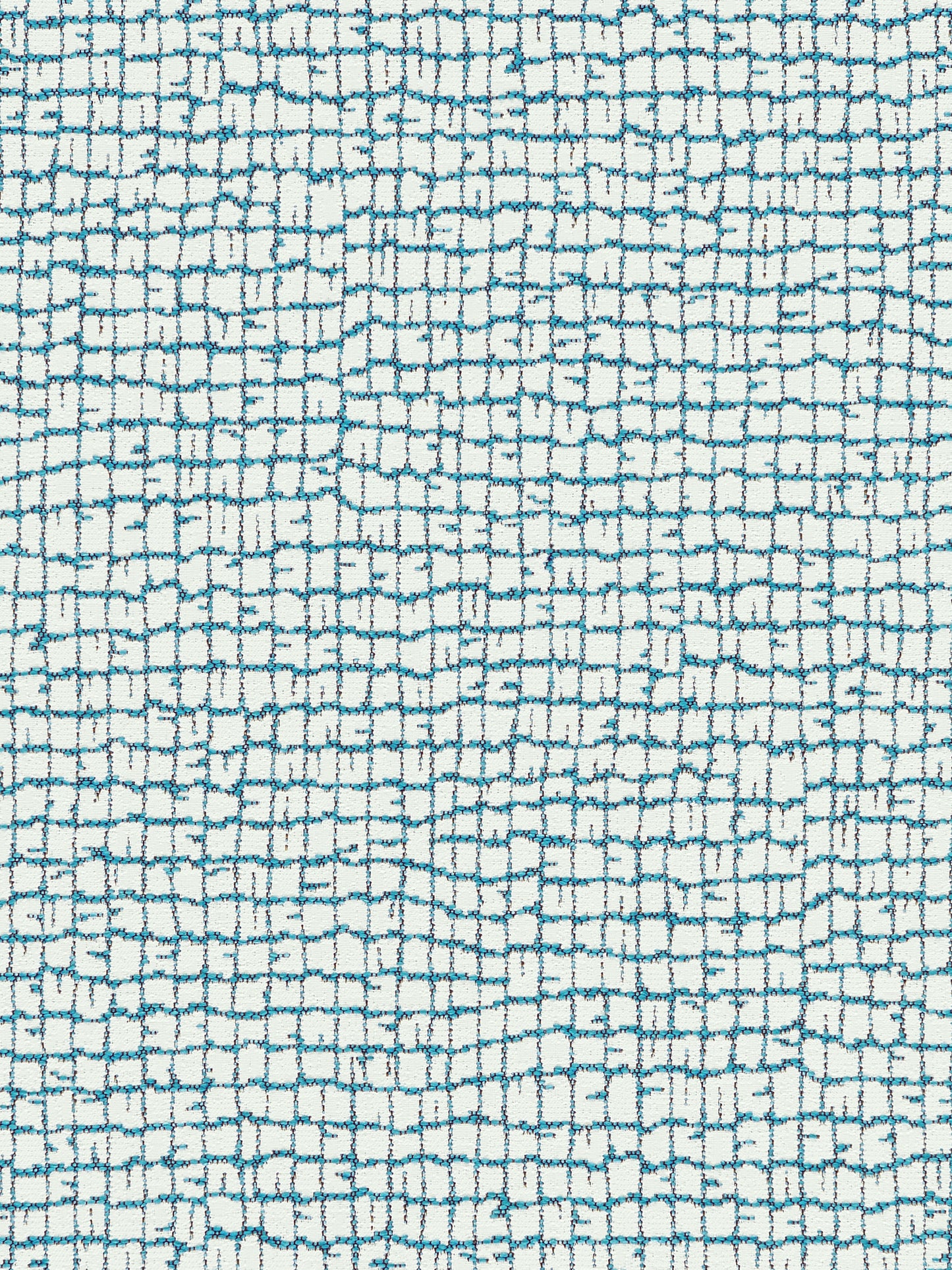 SCALAMANDRE  TROYA BEACH FABRIC TURQUOISE   - PO 0005TROY