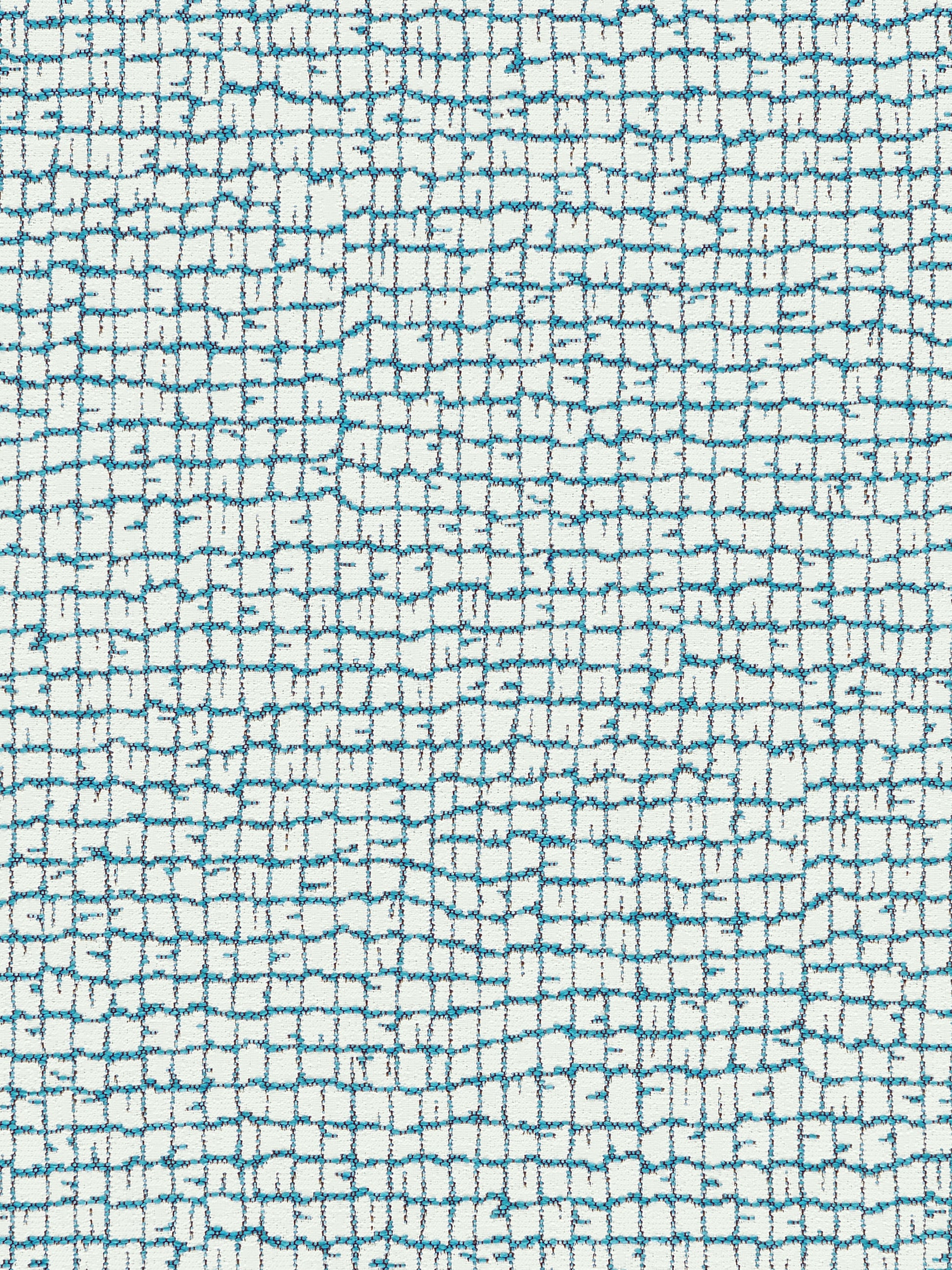 SCALAMANDRE  TROYA BEACH FABRIC TURQUOISE   - PO 0005TROY