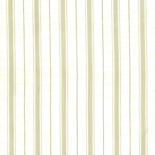 SCALAMANDRE OUTLET  FABRIC CRAWFORD STRIPE SHEER  FABRIC NATURAL   - PQ 00011881