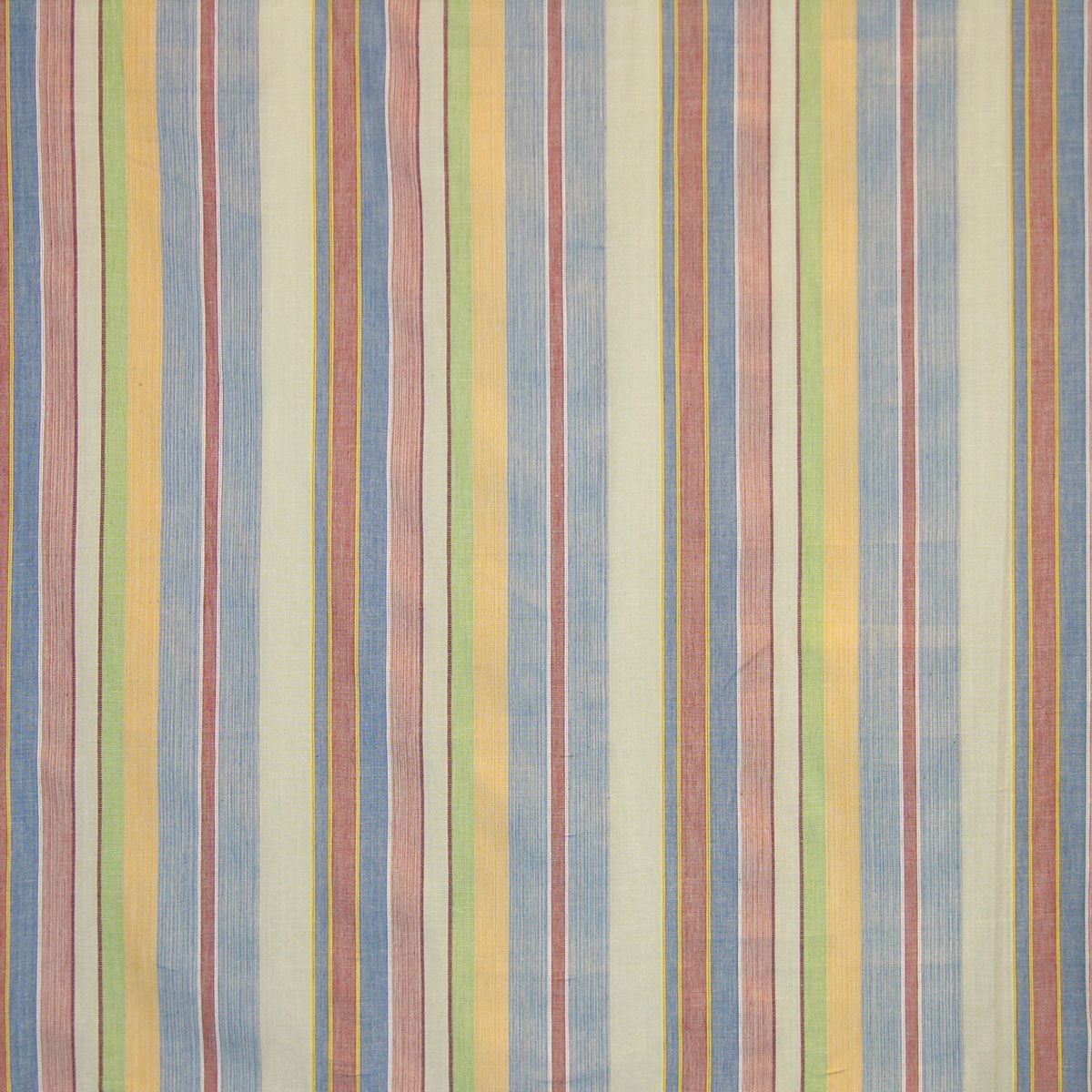 SCALAMANDRE OUTLET  FABRIC SCANDINAVIAN STRIPE  FABRIC MULTI   - PQ 00011973 NEW SKU # PQ19730001