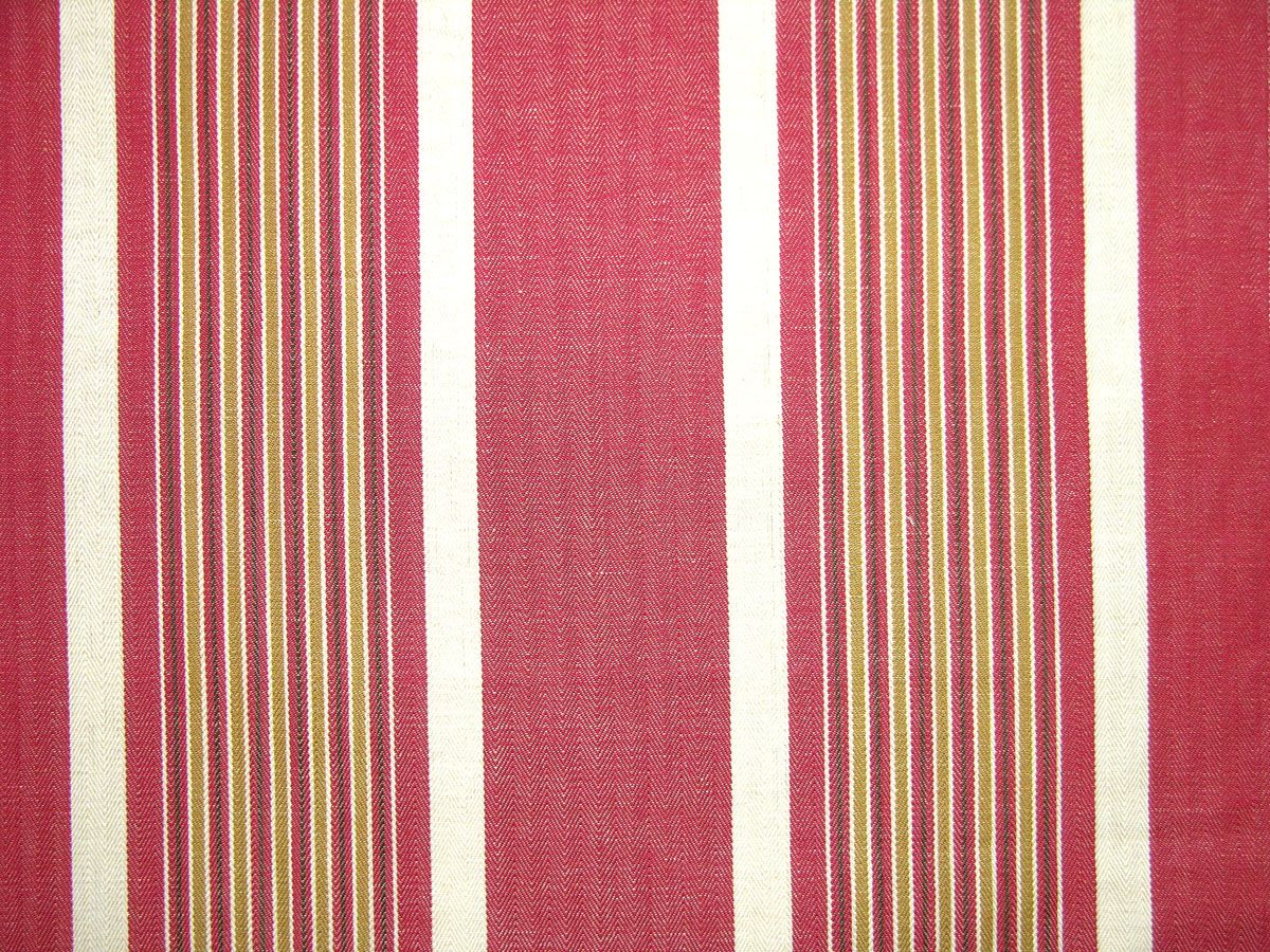 SCALAMANDRE OUTLET  FABRIC PALM AVENUE  FABRIC RED   - PQ 00025805