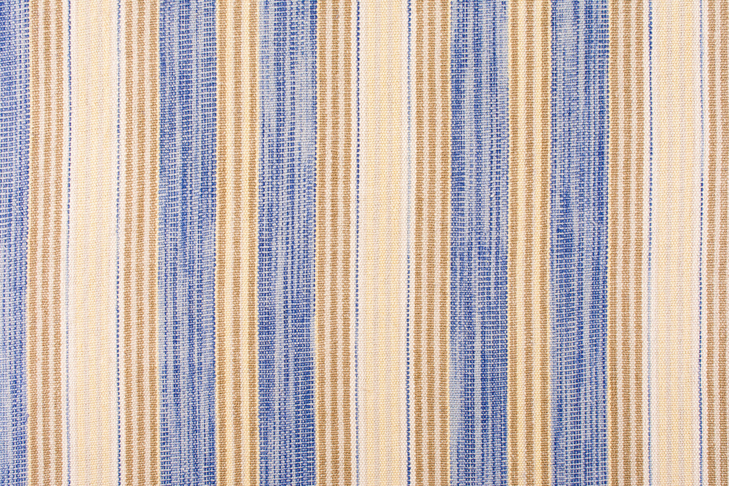 SCALAMANDRE OUTLET  FABRIC CUZCO STRIPE  FABRIC BLUE   - PQ 00025927