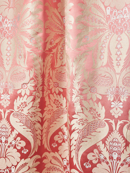 SCALAMANDRE  ESTATE DAMASK FABRIC PETAL   - PQ 00031865 NEW SKU # PQ18650003