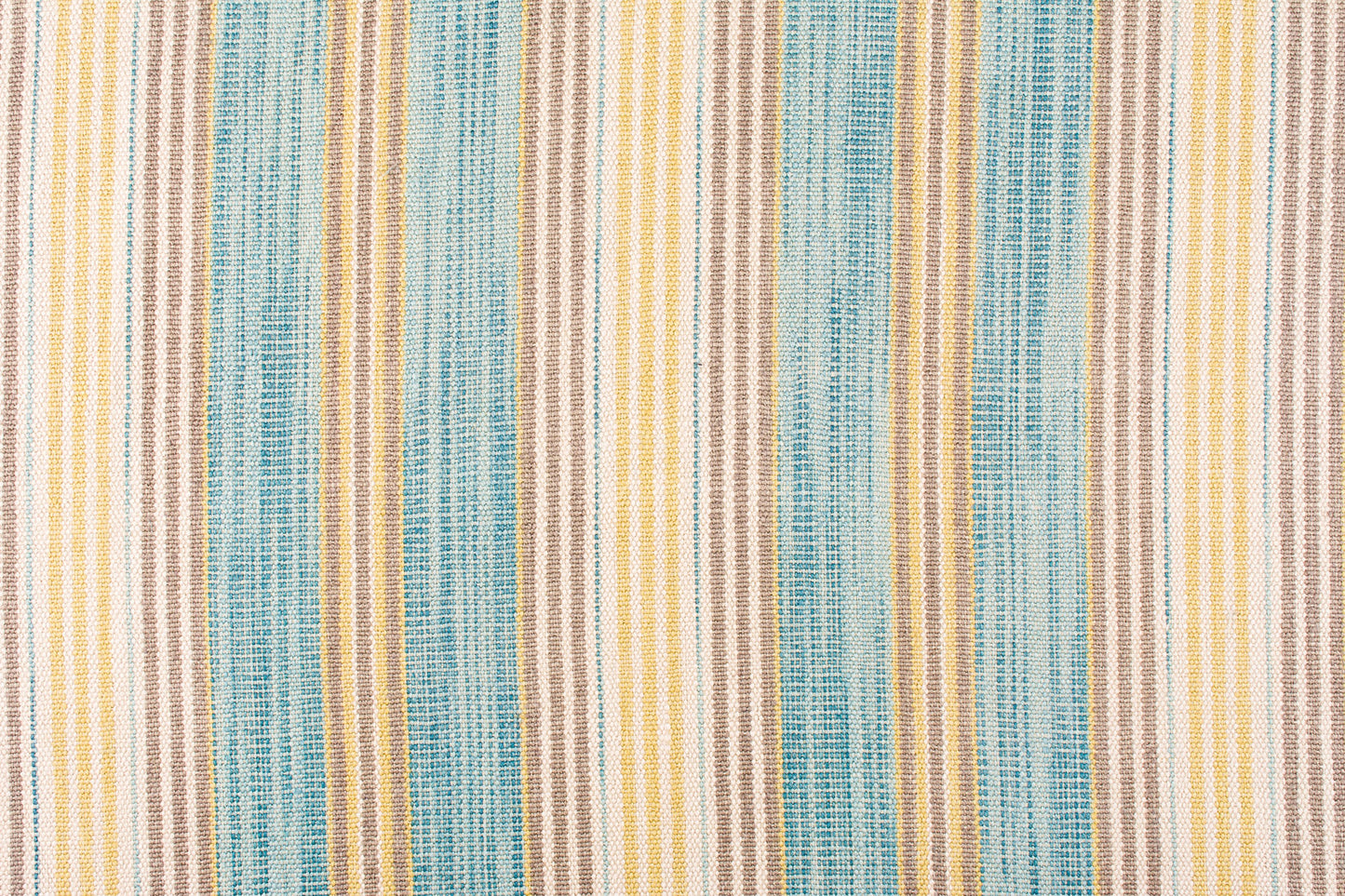 SCALAMANDRE OUTLET  FABRIC CUZCO STRIPE  FABRIC TURQUOISE   - PQ 00035927