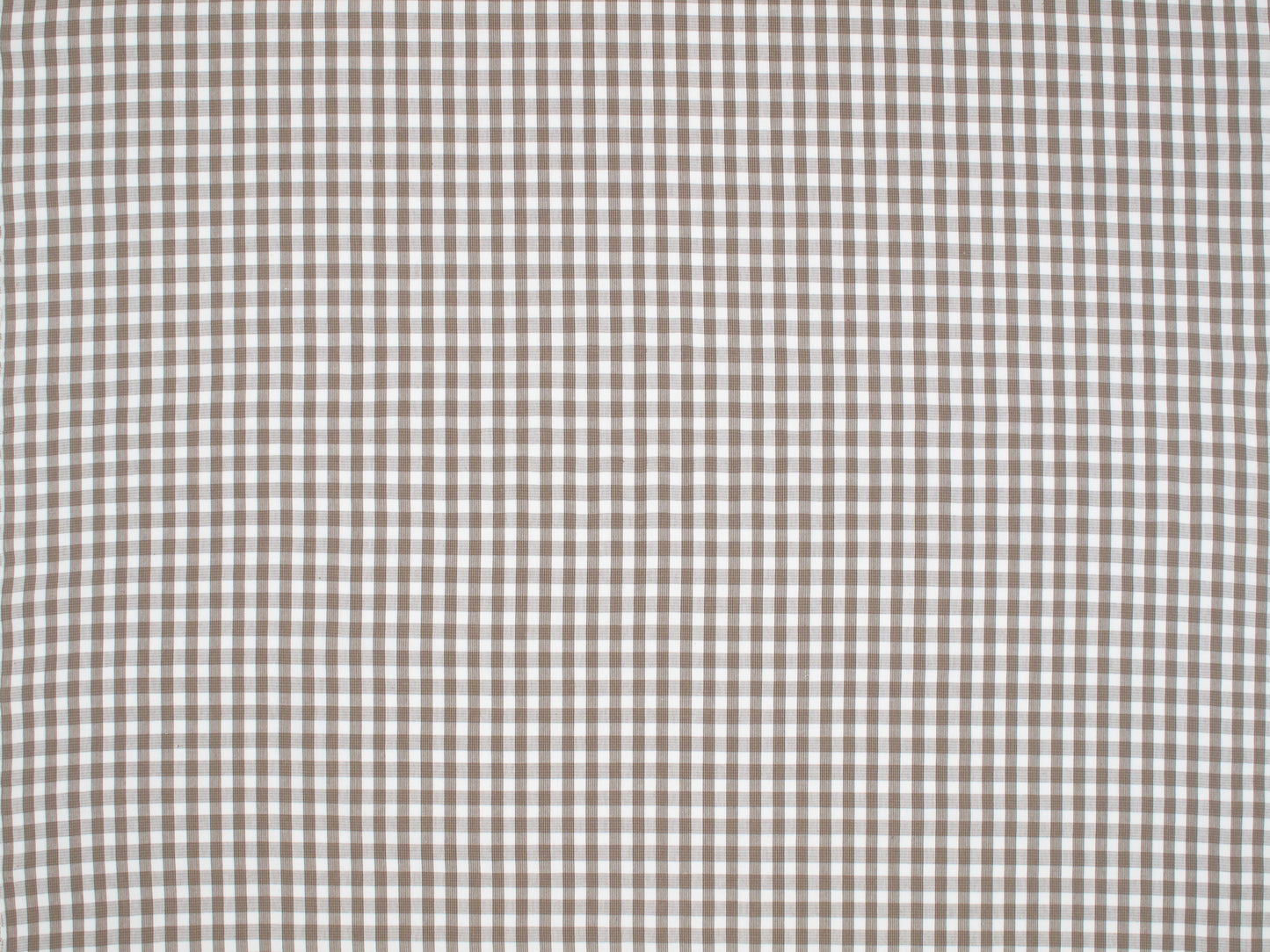 SCALAMANDRE OUTLET  FABRIC CHATHAM CHECK  FABRIC TAUPE, OFF-WHITE   - PQ 00041322