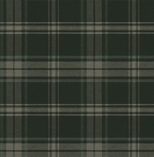 Seabrook Designs Prepasted Online Dellabrooke Plaid Plaid Traditional Green   - PR13404