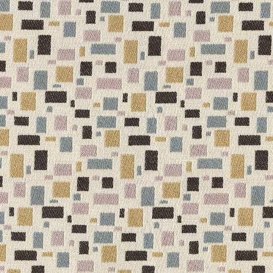 NICHOLASJOHN INC Relude-Cream Geometric   Fabric - NJ26-3902