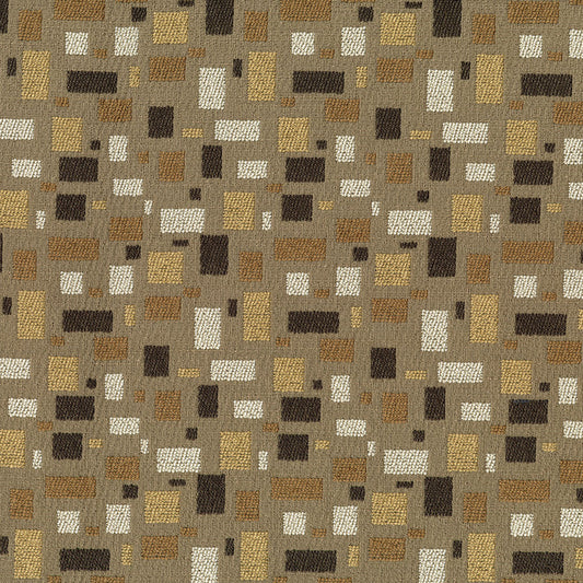 NICHOLASJOHN INC Relude-Brown Geometric   Fabric - NJ26-3903