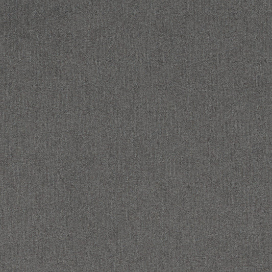 JF Fabrics FibreGuard PRESLEY 197 Fabric Plain Charcoal, Grey  Plain, Velvet - 929990197 J9361