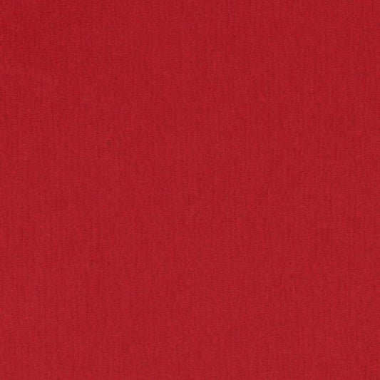 JF Fabrics FibreGuard PRESLEY 46 Fabric Plain Red  Plain, Velvet - 9299946 J9361