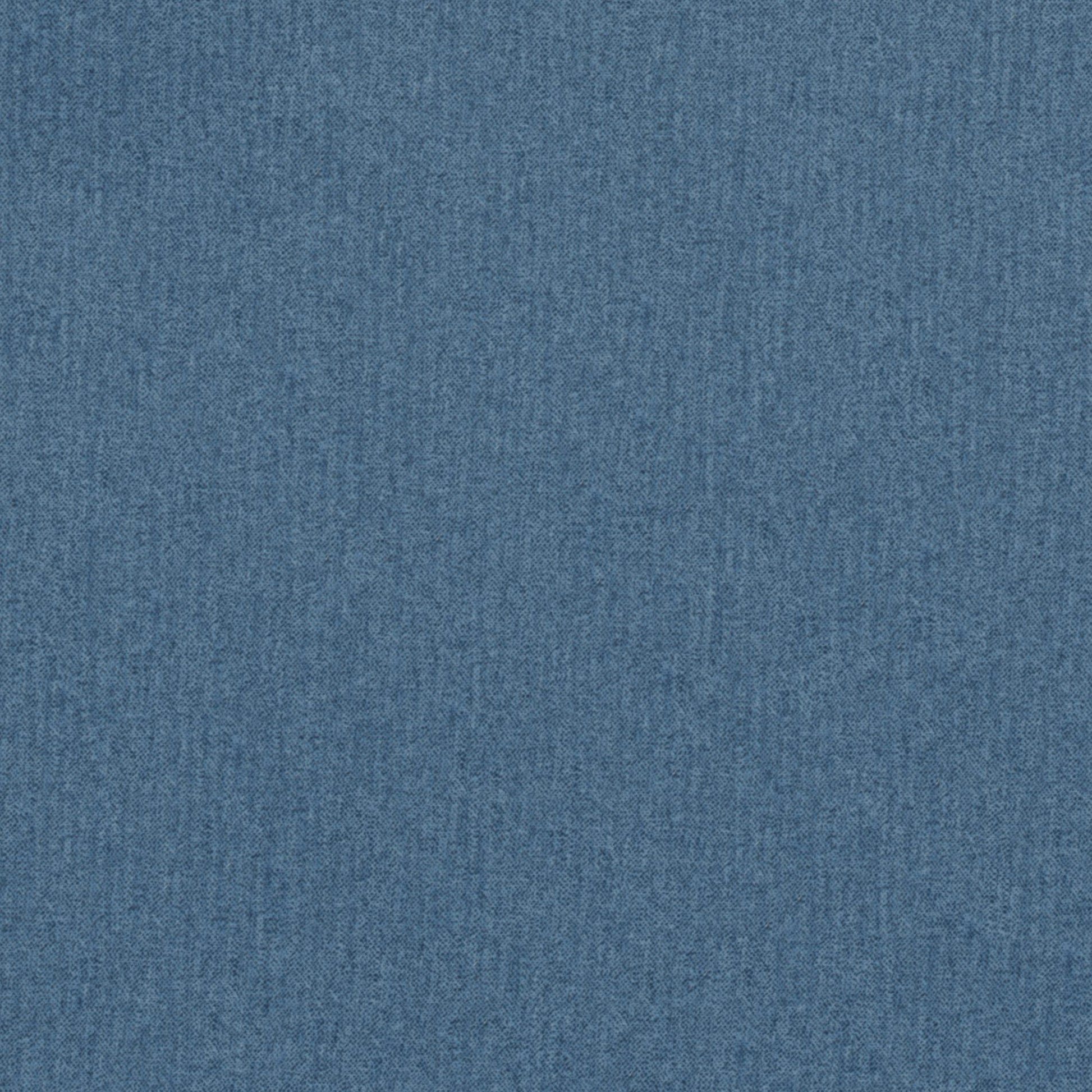 Blue denim-style woven fabric close-up texture.
