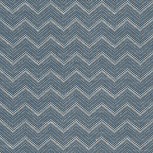 STOUT TEXTILES  UPHOLSTERY,WOVENS TRADITIONAL, FLAMESTITCH BLUEBERRY   - PRIM-1