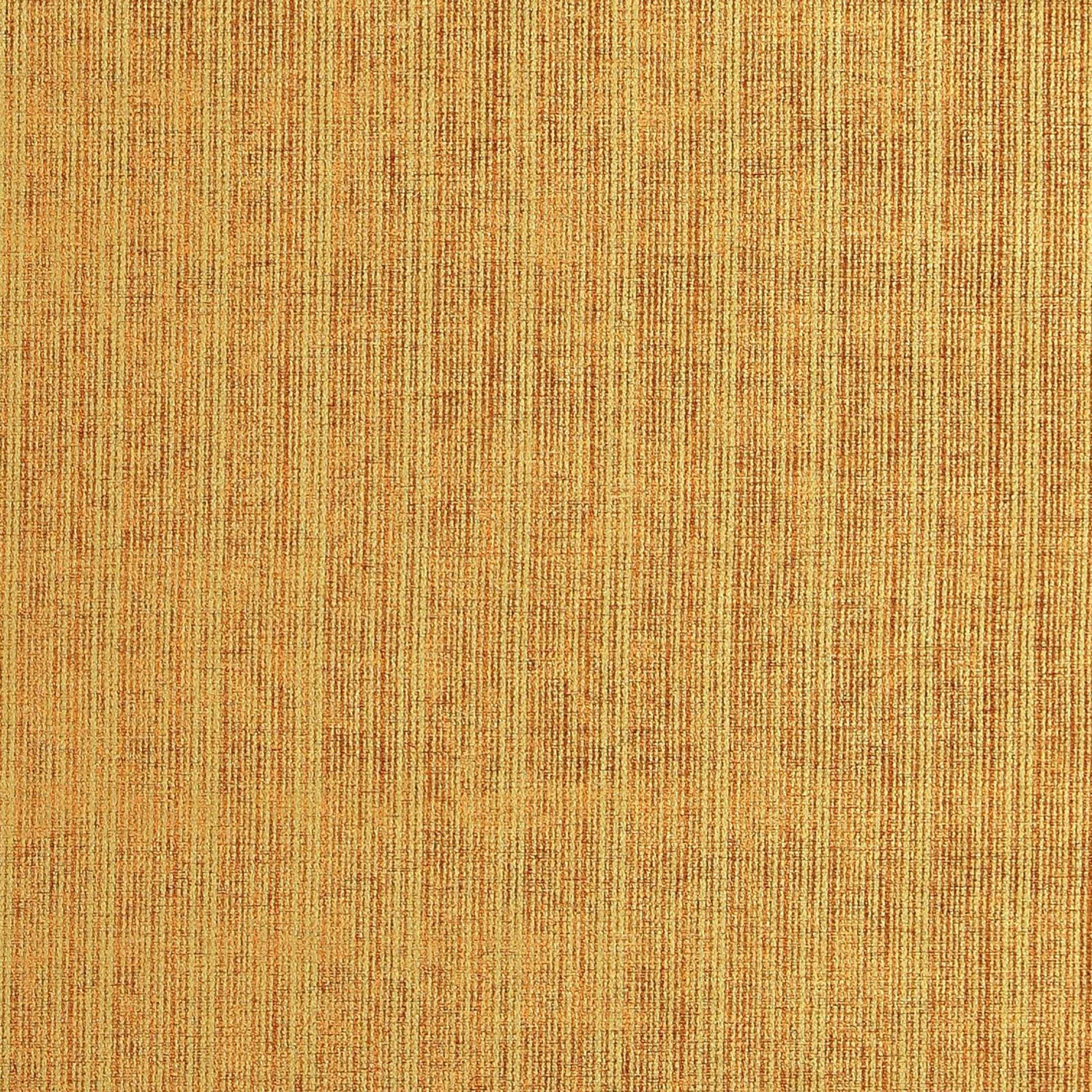 Orange and rust striped upholstery fabric with a woven, speckled texture.