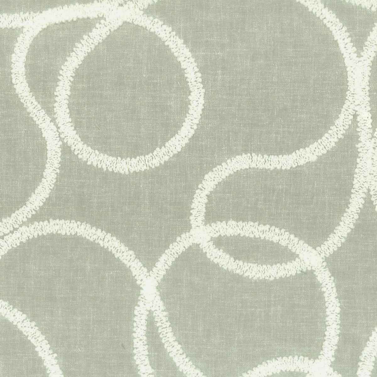 STOUT TEXTILES  DRAPERY,EMBROIDERIES TRANSITIONAL,, CIRCLE STONE   - PROW-1